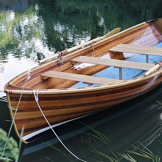 wooden canoes & boats