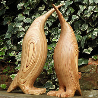 wooden sculptures